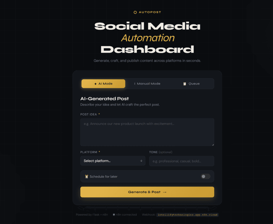 AI Social Media Content Automation